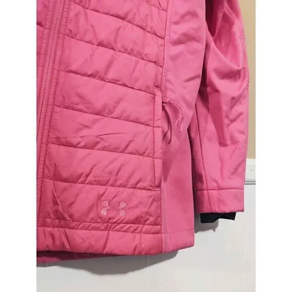 Under Armour Storm Coldgear Infrared Primaloft Womens Jacket Pink XS